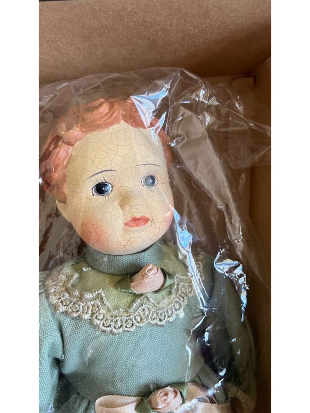 My Original Doll Collection Myrtle By Cracker Barrel In Box Vintage Porcelain Do - Picture 2 of 6